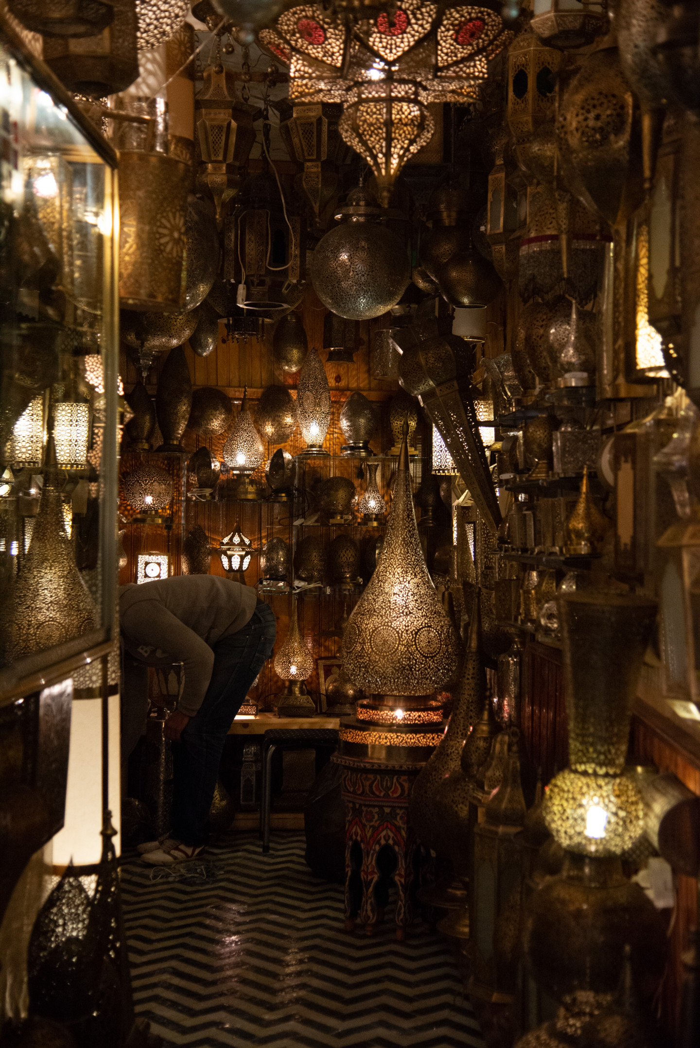 Alfredo Machado Zingg - Morocco, Lamp Shop