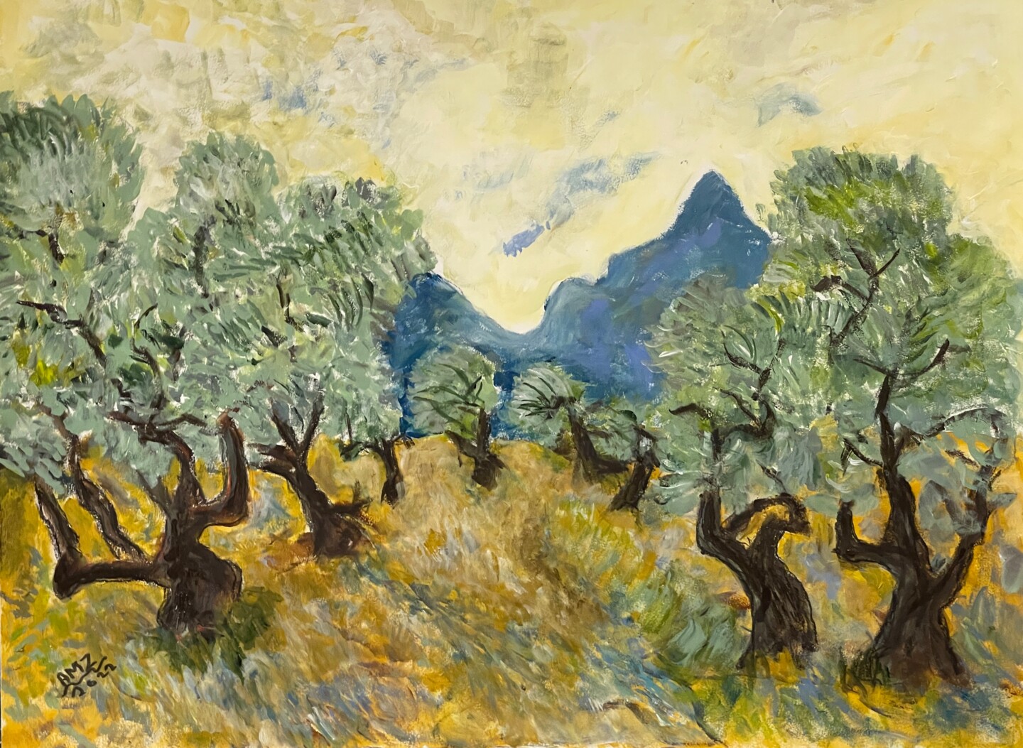 Alfredo Machado Zingg - Van Gogh’s Olive Trees